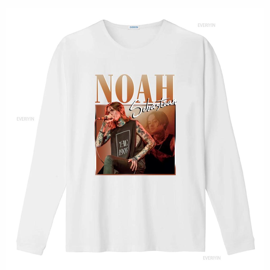 Noah Sebastian Vintage 90s T Shirt Merch Bad Omens Retro Homage Bootleg vintage Washed Casual homme designer clothes Stylish