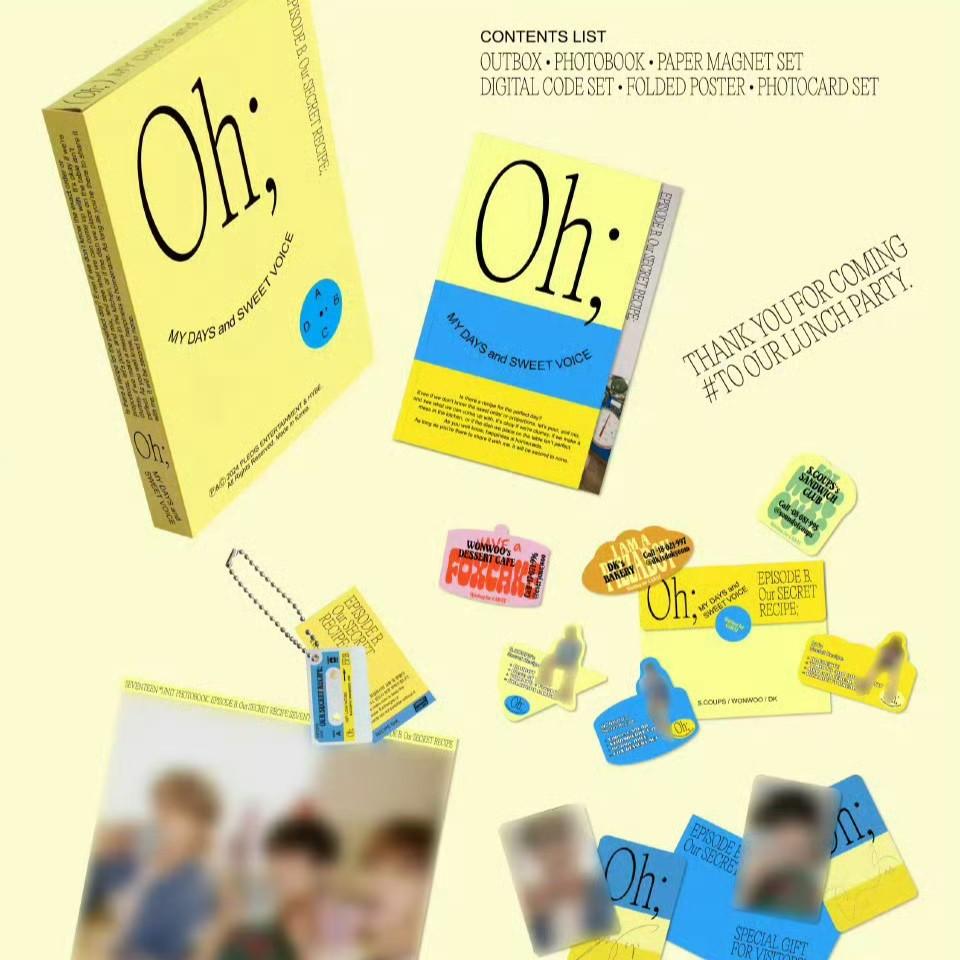 (ÖN SİPARİŞ)ON YEDİ-[BÖLÜM: OH, GÜNLERİM VE TATLI SESİM] Ünite Fotoğraf Kitabı