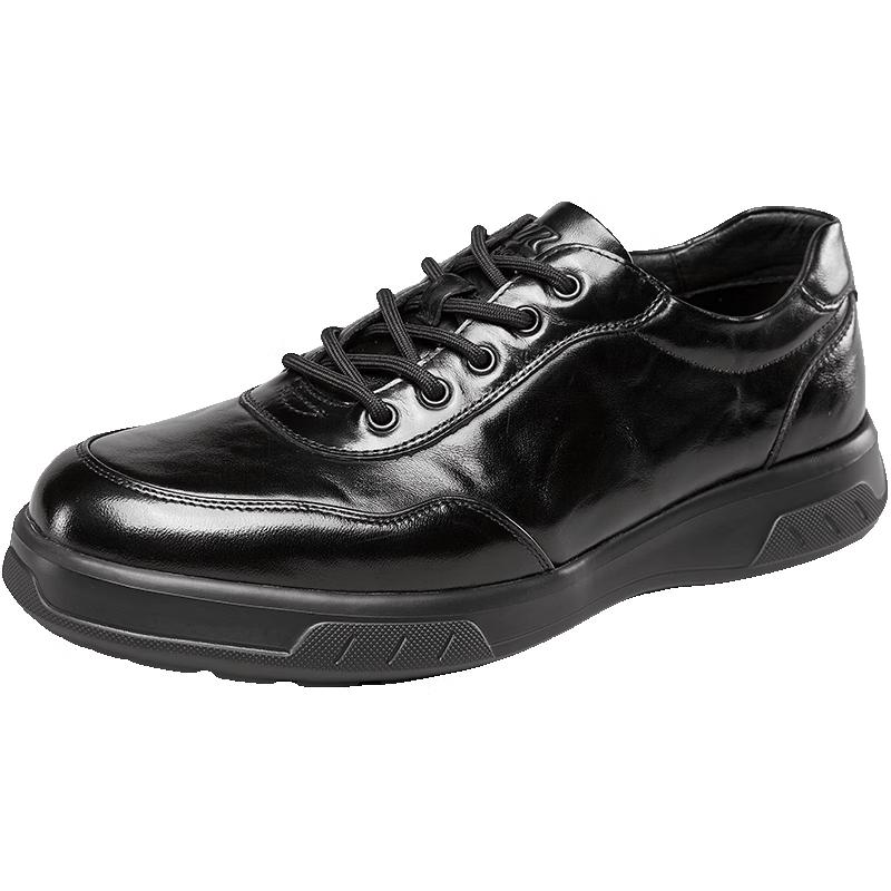 YRKE Men s Business Casual Leather Derby Shoes EU 40