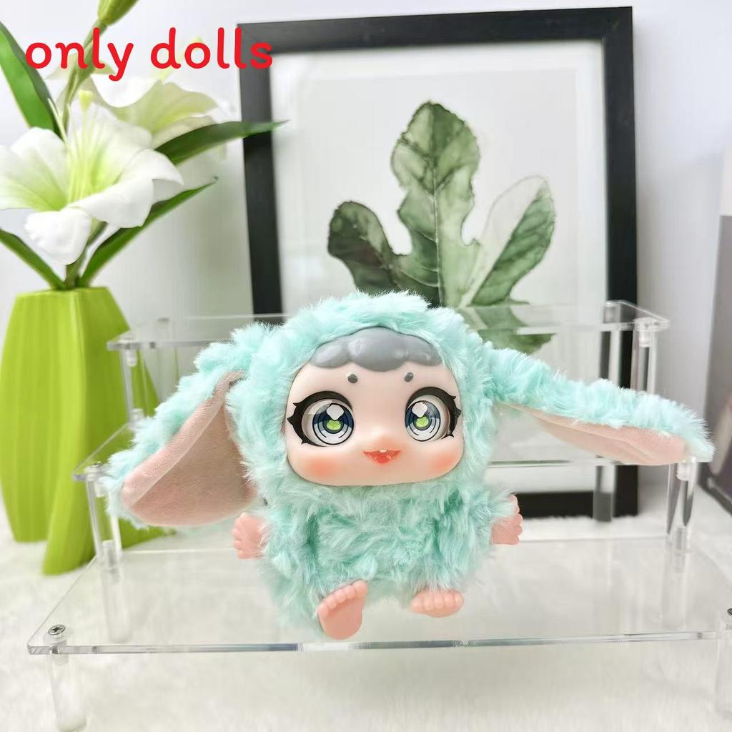 Baby Three Plush Rabbit Keychain With Pp Cotton Filling For Kids And Adults