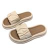 Slippers Women's Summer Wear 2025 New Fashion Thick-bottomed Muffin Sandals Internet Celebrity Super Fire Beach Folds