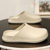 Summer new soft bottom stepping on shit feeling baotou drag large size fashion casual shoes operating room work cool slippers