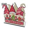 Christmas Tree Paper Towel Holder Theme Wooden Napkin Holder, Decorative Holiday Stand, Festive Dining Table Organizer HD UV Printing for Kitchen