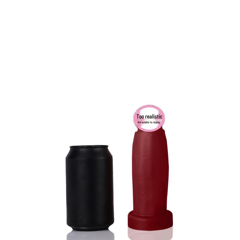 Cross-Border Thickened Liquid Silicone Anal Plug & Dilator for Men & Women
