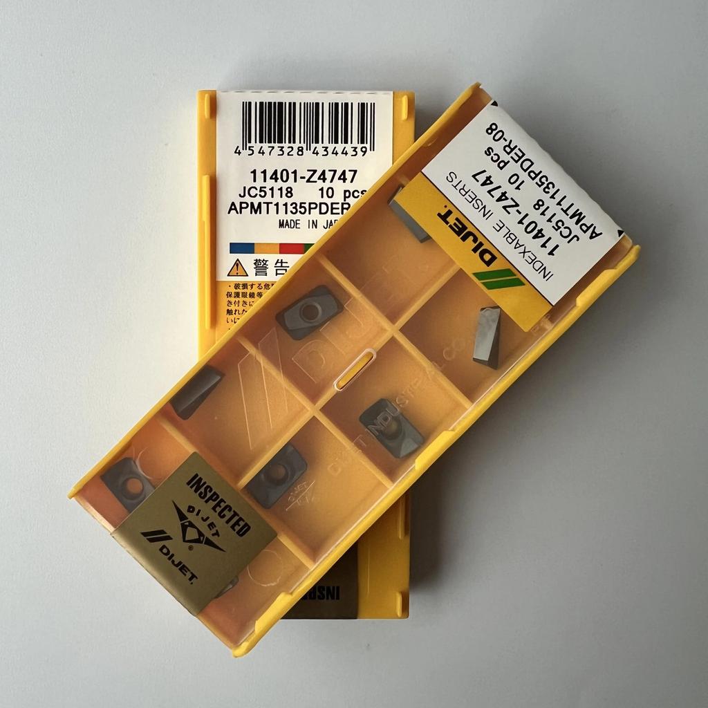 Original / APMT1135PDER-08 JC5118 /CNC cemented carbide blade 10 Pcs