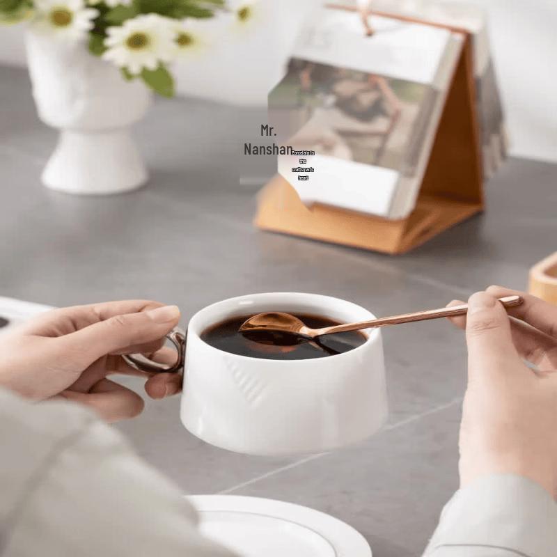 Mr. Nanshan Luxury Ceramic Coffee Cup Set