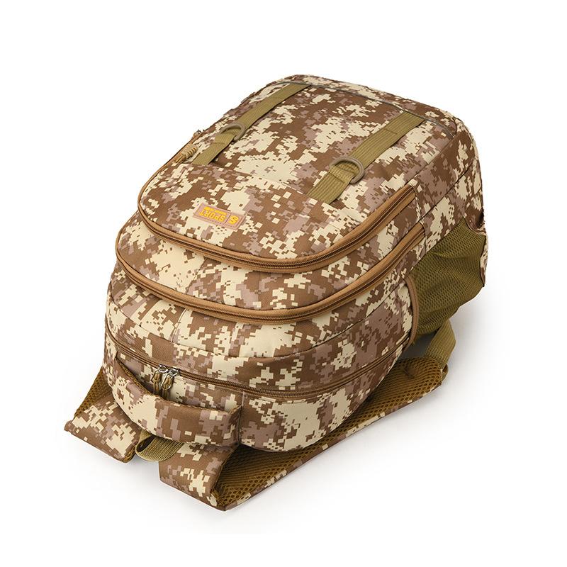 Premium backpack New large-capacity outdoor travel backpack Men's leisure trend student schoolbag