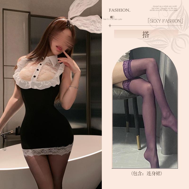 Sexy underwear fun female abstinence rabbit maid c uniform qn mood couple fun underwear products