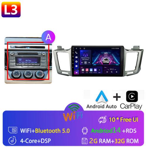 For Toyota RAV4 Rav 4 XA40 2012 - 2018 Android Car Radio Multimidia Video Player Navigation GPS Carplay Touch Screen Auto Stereo