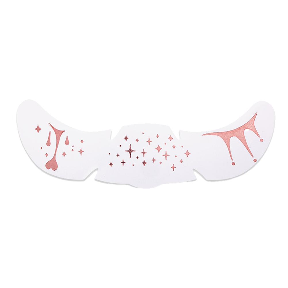Halloween Facial Sticker Decals DIY Festival Party Dress Up