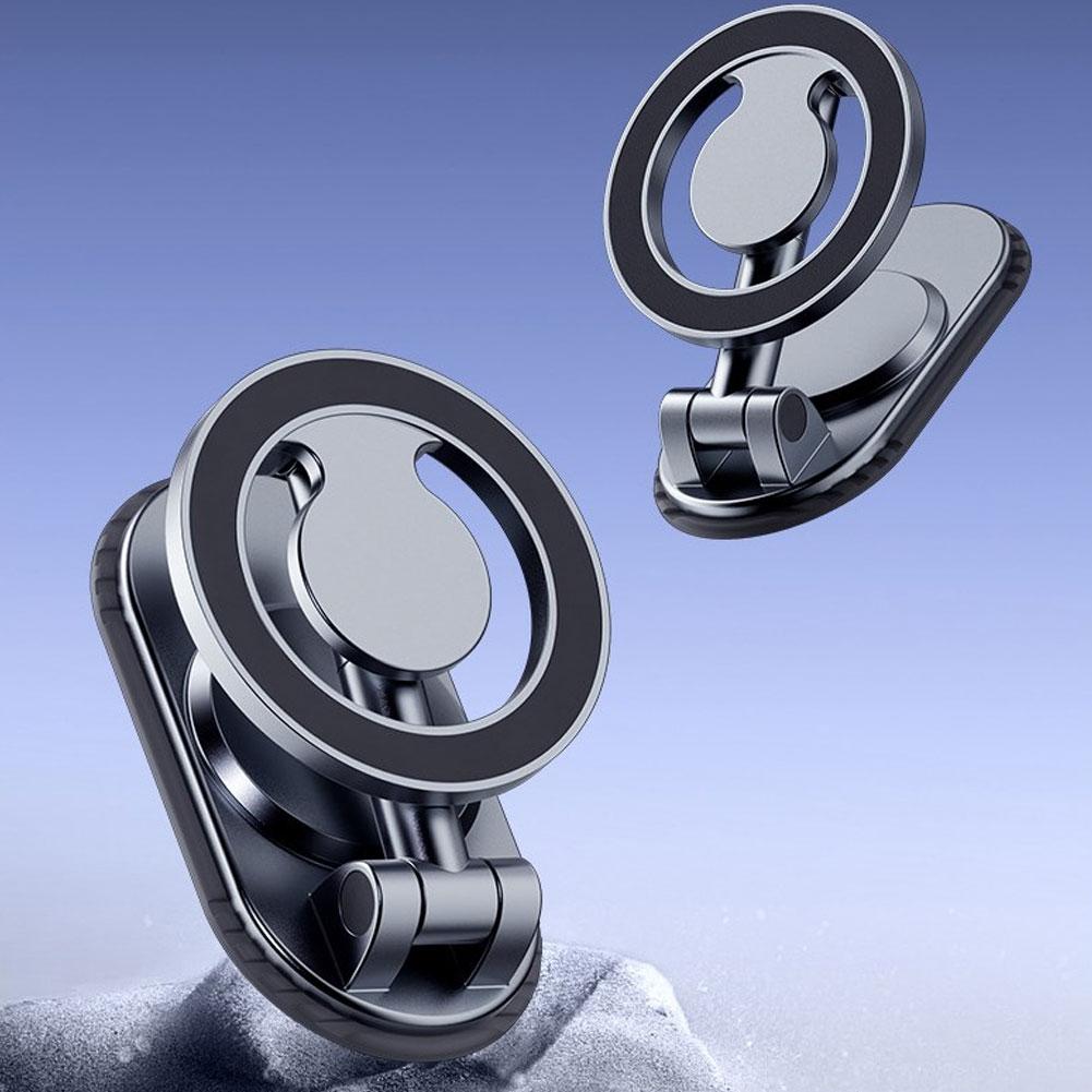 Dashboard Car Magnetic Cell Phone Holder 360° Rotation Foldable GPS For All Magnetic Phone iPhone Stand