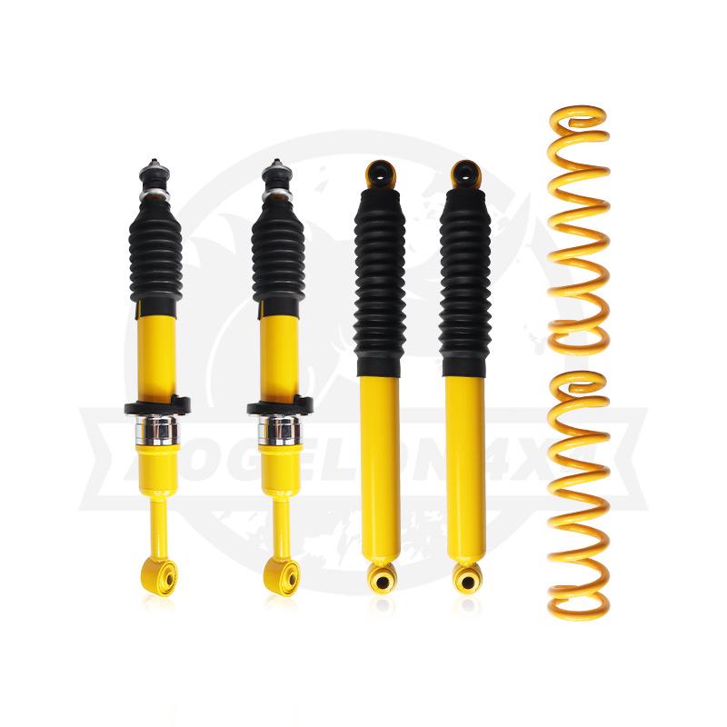 Ford Ranger T6/T7 Yellow Spring Shock Absorber Lift Kit