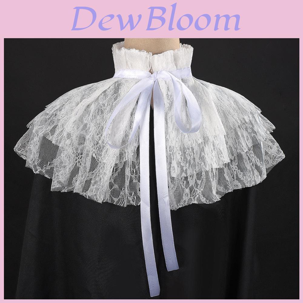 Victorian Style Collared Shirt With Linen And Spandex For Party Stage Costume