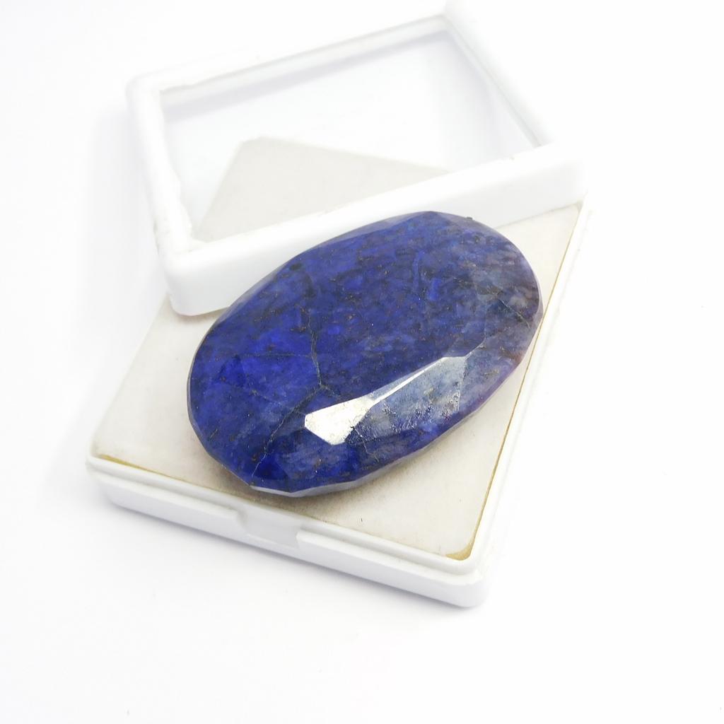 Natural Blue Sapphire 139ct Rough Certified Loose Gemstone
