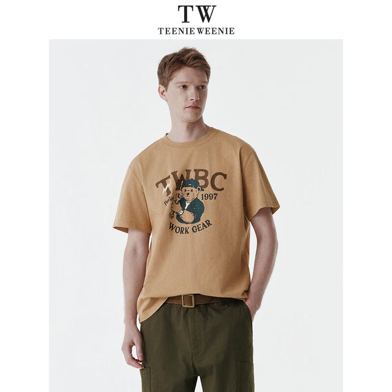 Teenie Weenie Men's Vintage Print Crew Neck T-Shirt