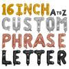 Personalized Aluminum Film Balloon Combination Set Birthday Party Decoration Background Cover