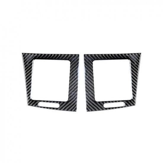 For Toyota Highlander 2009-2013 Carbon Fiber Center Control Side Air Outlet Trim