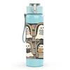 1PC Four Owl Window Frame Nest 750ml Color Plastic Sports Water Bottle Leakproof Flip Straw Lid Suitable for Sports Office Home Use