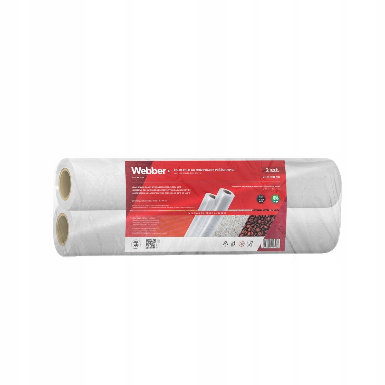 Rouleau de Film Sous Vide 28x300 cm pour Scelleuse Sous-Vide Sans BPA Résistant