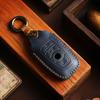 Leather Car Key Case Cover Fob Keychain Accessories for BMW Series 3 F30 F10 F18 F22 F01 X3 X4 F06 F02 M3 M5 Keyring Holder Bag