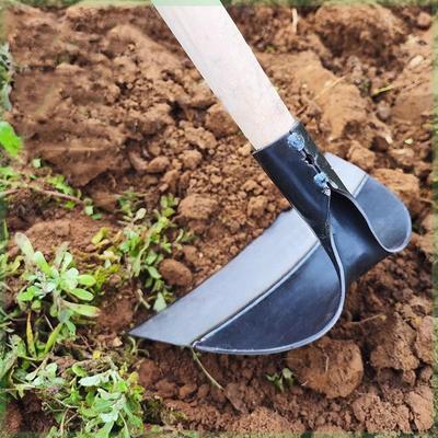 Unkrautjäter Hacke Gartenrechen Bodenlockerungsartefakt Pflanzen Gemüsebau Landwirtschaft Bodenbearbeitungswerkzeuge