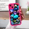 Aesthetic Stones Mobile Phone Case for iPhone 17 16 15 14 13 12 11 Air Pro Max Plus Thicken TPU Colorful Cover Luxury Cellphones