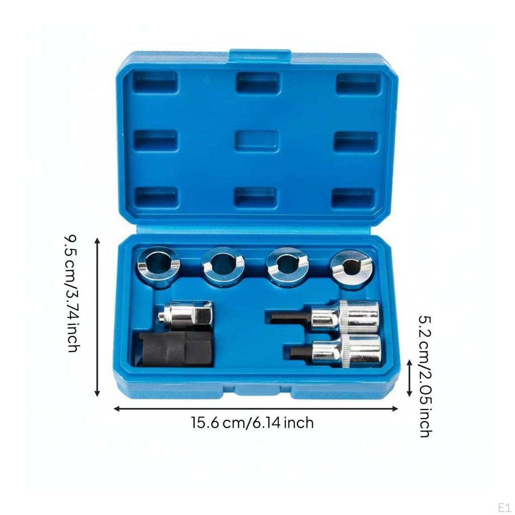 8 Pieces Shock Absorber Tool Kit HighGrade Alloy Steel Removal Sturdy and