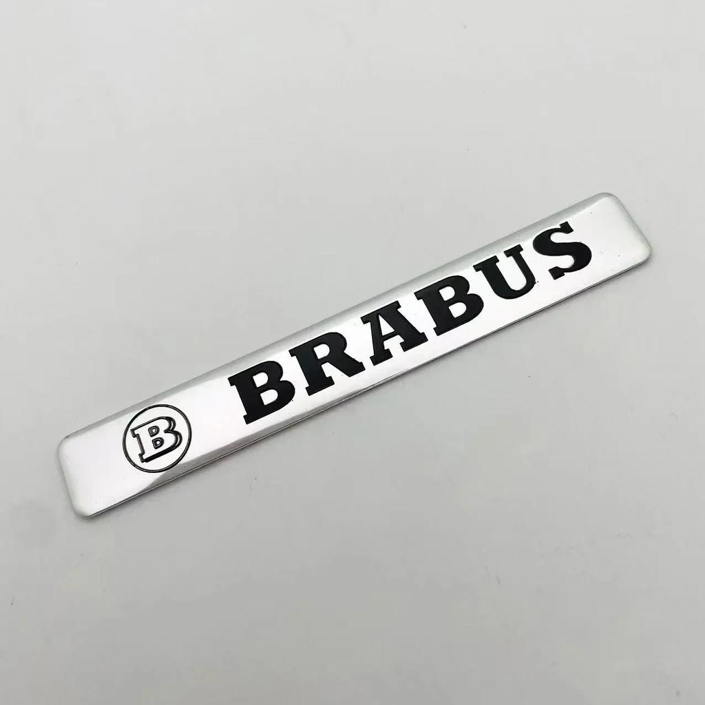 3D Metal Badge Stickers Decal Accessories For Mercedes Benz AMG Brabus Maybach W206 W204 W205 W212 W213 W221 W222 W223 W251 W464