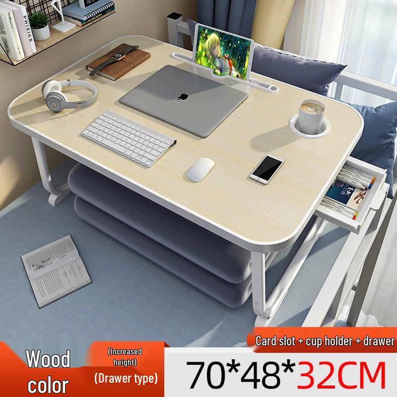 Foldable Bedside Laptop Table: Portable Study Desk and Bay Window Stand