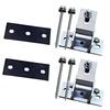 Adjustable Solar Panel Mount Bracket Base 15 30 Degree Aluminium Stainless Steel for Flat Sheet Metal Roof