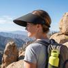 Outdoor Hat Wide Brim Arc Shape Sun Protection Hat Portable Outdoor Hiking Traveling Walking Sport Hat
