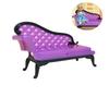 Ensemble de canapé pour poupée Barbie, accessoires de meubles en plastique pour maison de poupée, jouet à monter soi-même