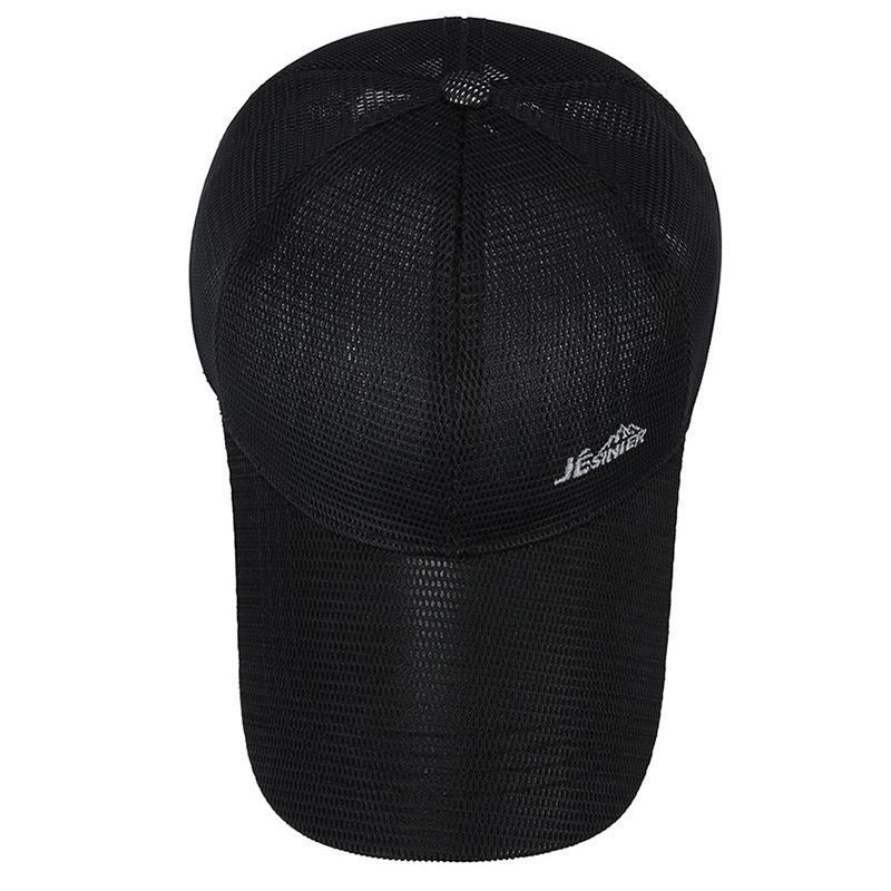 Breathable Mesh Baseball Cap Outdoor Sports Sunscreen Hat Middle-Aged Men's Cap