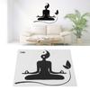 Yoga Meditation Tai Chi Wall Stickers Decal Removable Wallpaper for Bedroom Living Room