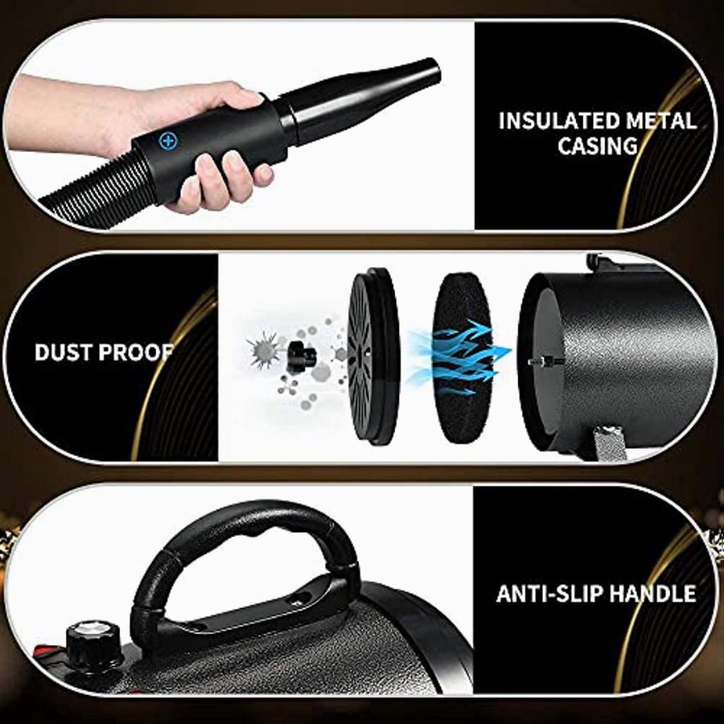 6500W Hair Dryer Dogs Pet Dog Cat Grooming Blower Warm Wind Secador Fast Blow-dryer Dog Dryer pet dog blower dryer Pet water blower