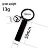 Cross-Drop Mustard Seed Epoxy Round Metal Keychain with Laser Print on Stainless Steel