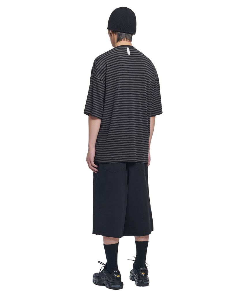 Nomaenyueol Nm Border T-Shirt - Black