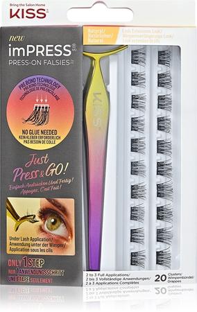 

individual false eyelashes with knot TU прозрачный