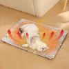 Cozy Comfortable Self-Heating Pet Pads Non-Slip Removable Washable Indoor Outdoor Sleeping Wram Fleece Cat Bed Cama Para Gatos