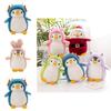 Cute And Soft Stuffed Penguin Toy For Dressing Up Perfect Gift For Business Occasions New Cross-border Product Characters)