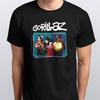 Music Band Gorillazs Punk Rock T-SHIRT Black