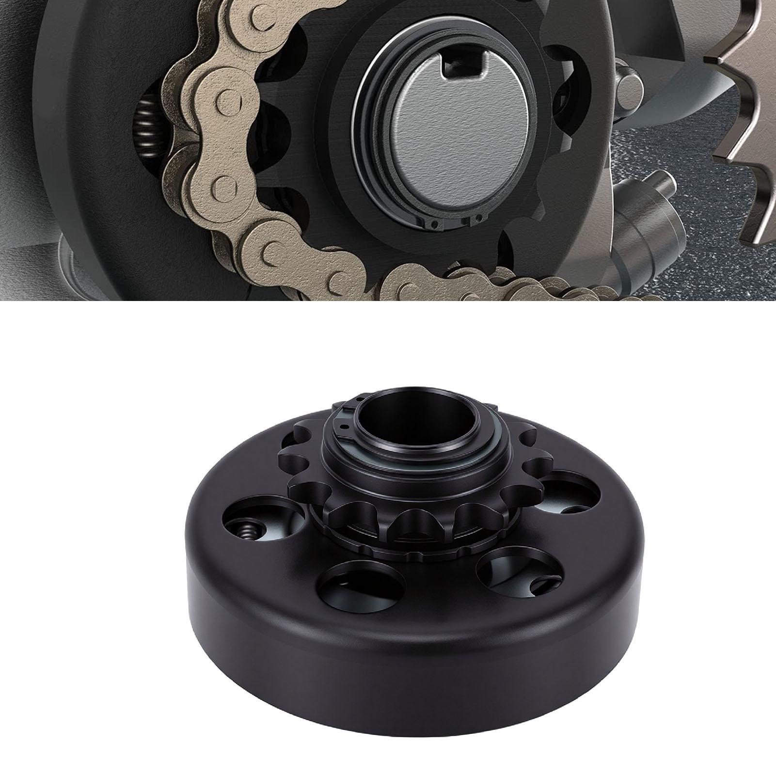 Embrayage centrifuge à 14 dents avec alésage de 25,4 mm, avec chaîne de taille 420. Remplacement pour la plupart des karts,     motos et petits moteurs