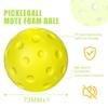 1/3Pcs Silent Pickleball Indoor Entertainment Silent Practice Ball Pu Foam High Bounce Resistance Not Disturbing People