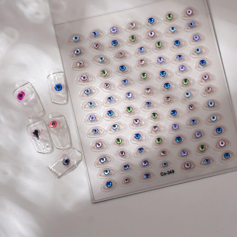 

Export Supply Devil s Eye Nail Stickers High Jelly Gilding Sweet Cool Artificial Cosmetic Contact Lenses Eyes Nail Sticker 349 Default