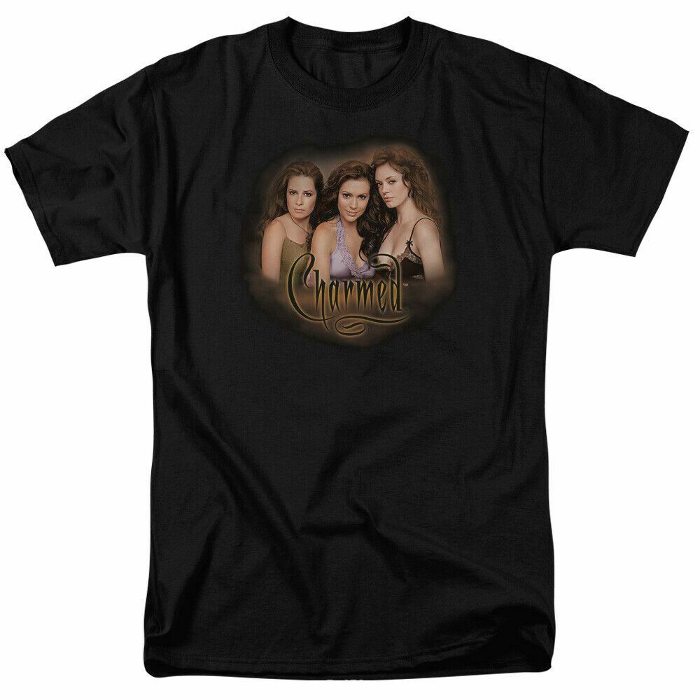 26 Charmed Smokin T Shirt Mens Licensed Classic TV Merchandise Black Unisex T-Shirt M