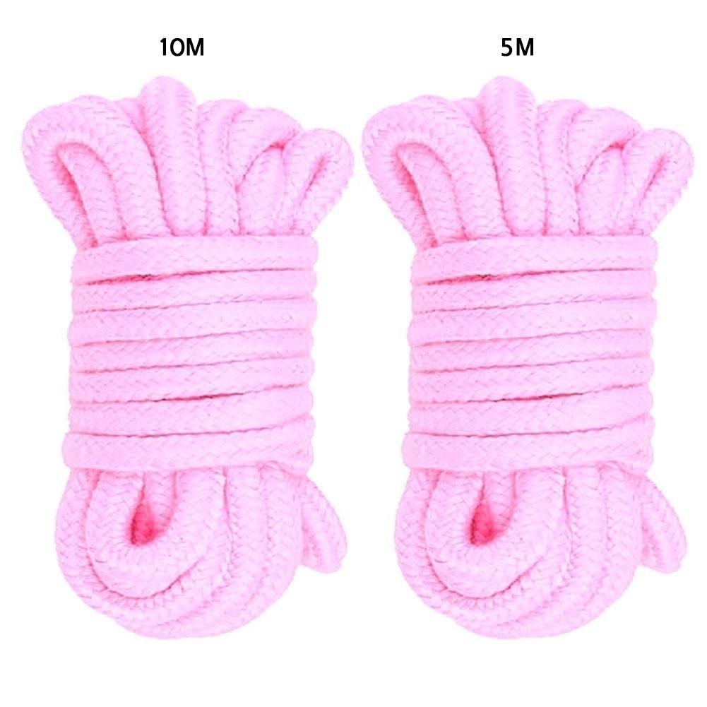 5/10m Adult Sexy Cotton Bondage Rope Fantasy Play Strap Restraint Fetish Sex Toy