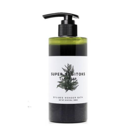 WONDERBATH Super Vegitoks Cleanser Green Deep Cleansing Foam 300ml