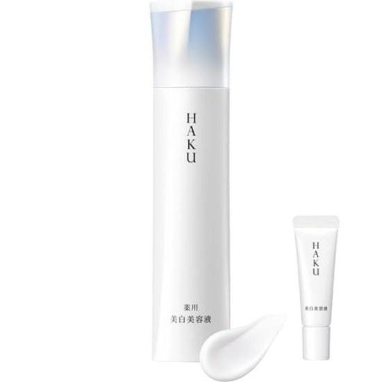 HAKU Serum Melano Focus IV Main Body Mini Size Set 45g+6g Quasi-Drug Whitening Transparency Spot Prevention Fragrance-Free m-Tranexamic Acid 4MSK