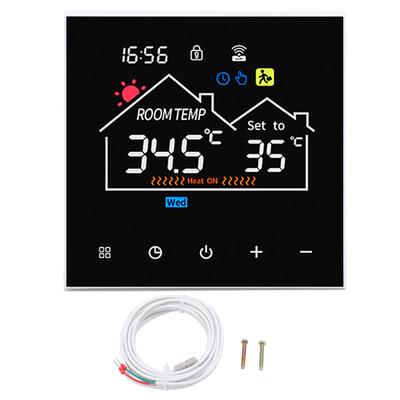 Inteligentny Termostat WIFI Dom Dom Wyświetlacz LCD 16A Ogrzewanie Elektryczne Gazowy Piec Ścienny Temp