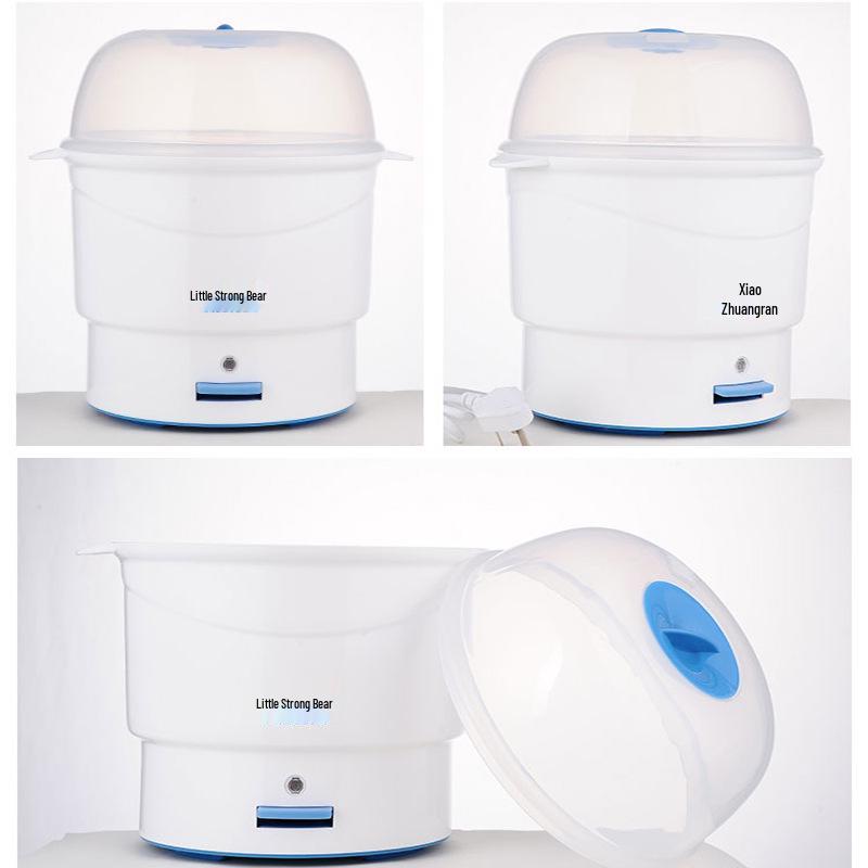 Little Bear 6-Bottle Baby Bottle Steam Sterilizer with Large Capacity and One-Button Operation